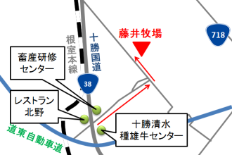 牧場へのアクセス